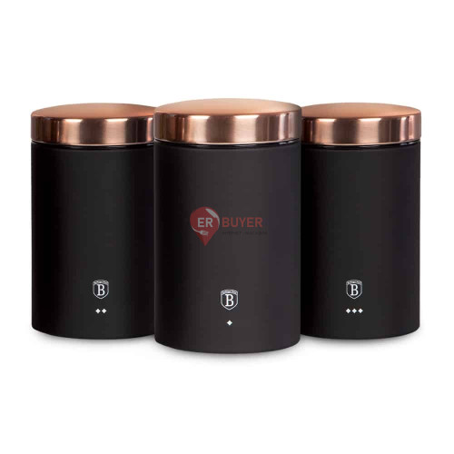 Набор контейнеров Berlinger Haus Black Rose Collection (BH-1734N)