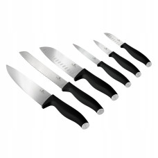 Набір ножів 6 предметів Berlinger Haus Matte Black Collection (BH-2950)