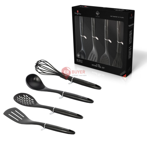 Набір кухонного приладдя Berlinger Haus Black Silver Collection (BH-6217)