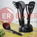 Набір кухонного приладдя Berlinger Haus Black Silver Collection (BH-6218N)