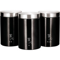 Набір контейнерів Berlinger Haus Black Silver Collection (BH-6296)