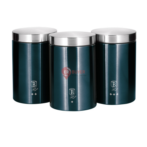 Набор контейнеров Berlinger Haus Metallic Line Aquamarine Edition (BH-6271)