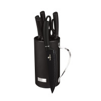 Набір ножів із 7 предметів Berlinger Haus Black Silver Collection (BH-2480)