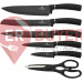 Набір ножів 7 предметів Berlinger Haus Black Rose Collection (BH-2501)