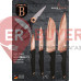 Набір ножів із 5 предметів Berlinger Haus Black Rose Collection (BH-2652)