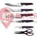 Набор ножей из 7 предметов Berlinger Haus Purple Eclipse Collection (BH-2798)