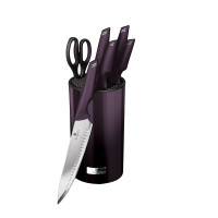 Набор ножей из 7 предметов Berlinger Haus Purple Eclipse Collection (BH-2798)