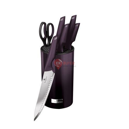 Набор ножей из 7 предметов Berlinger Haus Purple Eclipse Collection (BH-2798)