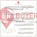 Набор ножей 6 предметов Berlinger Haus Sahara Collection (BH-2952)