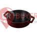 Кастрюля чугунная 26 см 2,57 л Berlinger Haus Metallic Line Burgundy Edition (BH-6498)