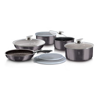 Набор посуды 12 предметов Berlinger Haus Metallic Line Carbon Pro Edition (BH-6910)