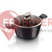 Каструля з кришкою 30 см 8 л Berlinger Haus Metallic Line Carbon Pro Edition (BH-6924)