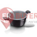 Каструля з кришкою 30 см 8 л Berlinger Haus Metallic Line Carbon Pro Edition (BH-6924)