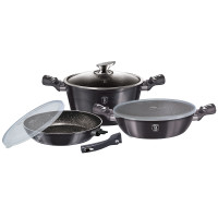 Набор посуды 6 предметов Berlinger Haus Metallic Line Carbon Pro Edition (BH-7052)