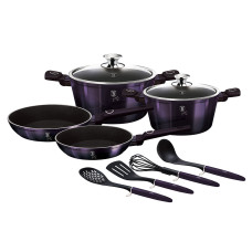 Набор посуды 10 предметов Berlinger Haus Purple Eclipse Collection (BH-7140)
