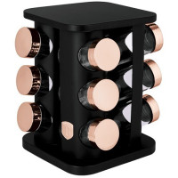Набір ємностей для спецій Berlinger Haus Black Rose Collection (BH-8559)