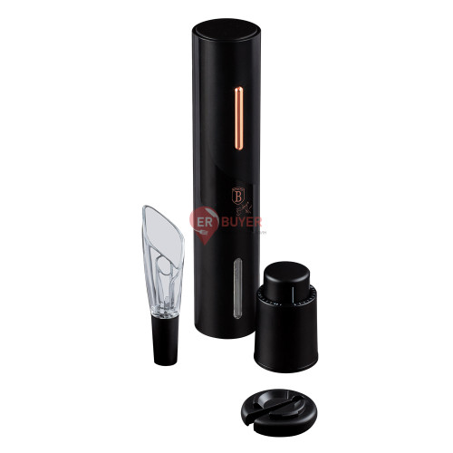 Набір для вина на батарейках Berlinger Haus Black Rose Collection BH-9396 (LP-BH-048L)