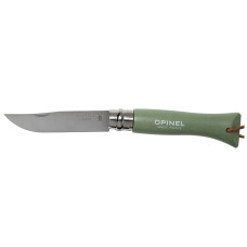 Складной нож Opinel №6 Trekking нержавеющая сталь зеленый (002203)