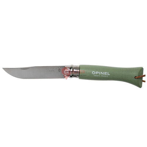 Складной нож Opinel №6 Trekking нержавеющая сталь зеленый (002203)