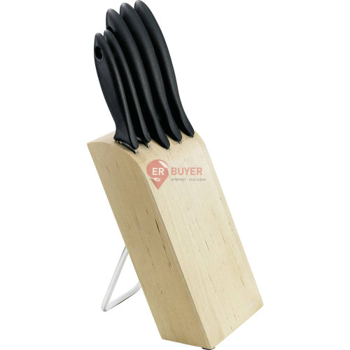 Набор из 5 ножей в блоке Fiskars Essential 1023782