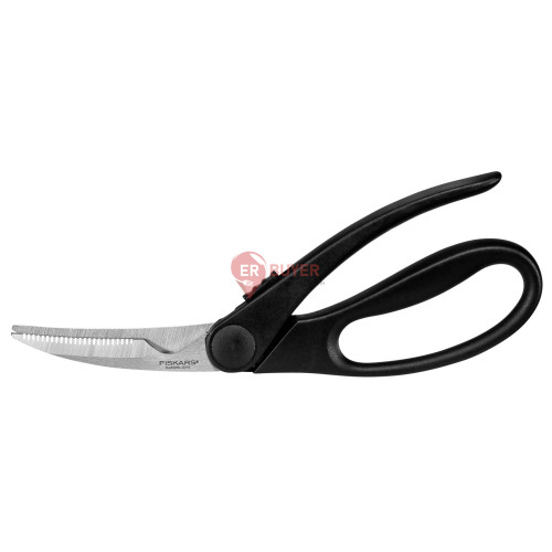 Ножиці кухонні для птиці Fiskars Essential Poultry Shears 23 см (1023819)