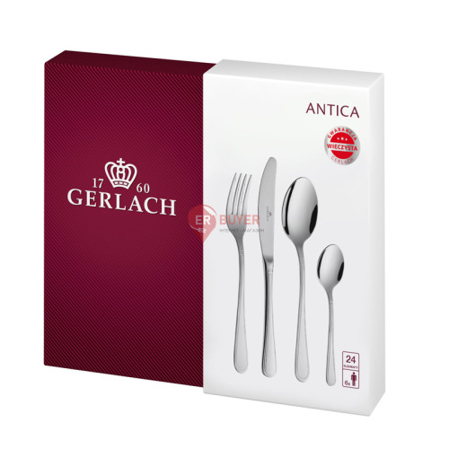 Набір столових приборів 24 предмети Gerlach Antica (5901035043916)