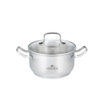 Кастрюля с крышкой 20 см 2,5 л Gerlach Simple (5901035499799)