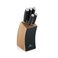 Набор из 5 кухонных ножей и подставки Gerlach Deco (5901035500006)