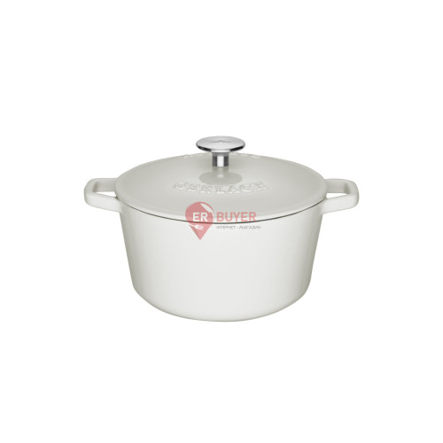 Каструля чавунна 21 см 3 л Gerlach Natur Iron (5901035509054)