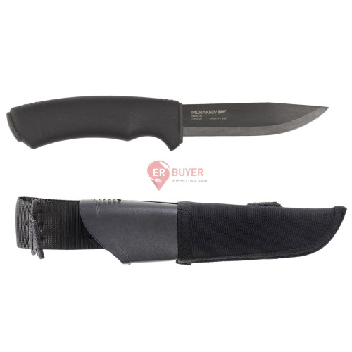 Нож Morakniv Bushcraft Black Expert углеродистая сталь (12294)