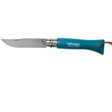 Складной нож Opinel №6 Trekking нержавеющая сталь бирюзовый (002200)