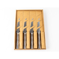 Набір ножів для стейка 4 предмети Samura Bamboo (SBA-0031S)