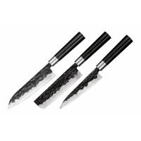 Набор из 3-х кухонных ножей Samura Blacksmith (SBL-0220)