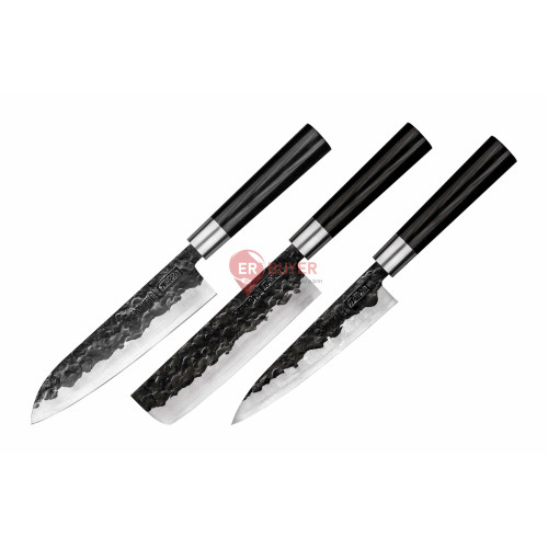 Набір з 3-х кухонних ножів Samura Blacksmith (SBL-0220)