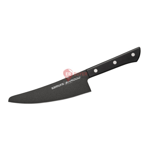Нож кухонный малый Шеф 166 мм Samura Shadow (SH-0083)