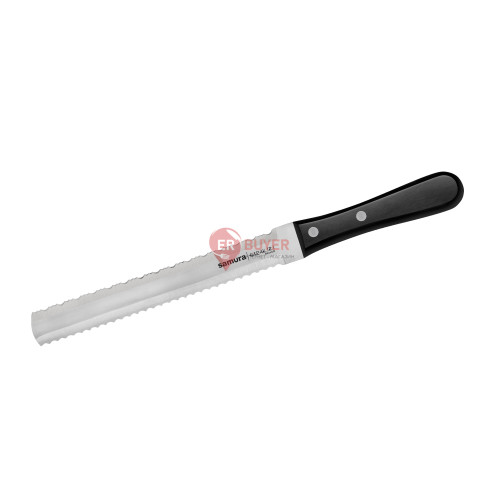 Кухонний ніж Samura Harakiri для хліба 180 мм Black (SHR-0057B)