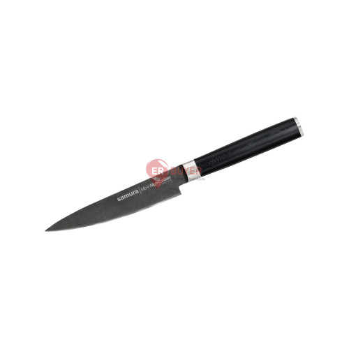 Нож кухонный универсальный 125 мм Samura MO-V Stonewash (SM-0021B)