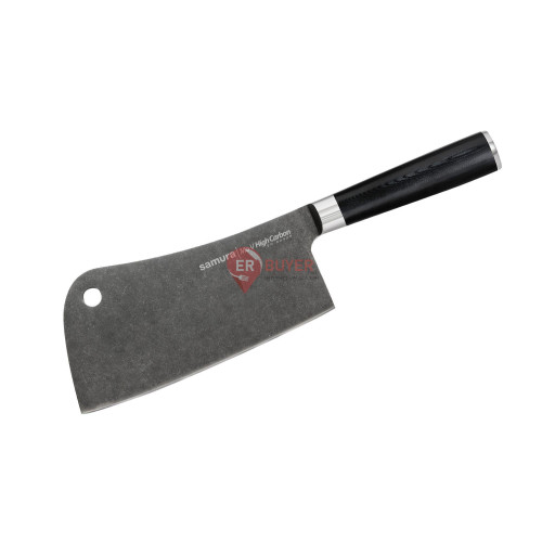 Топорик кухонный для мяса 180 мм Samura MO-V Stonewash (SM-0040B)
