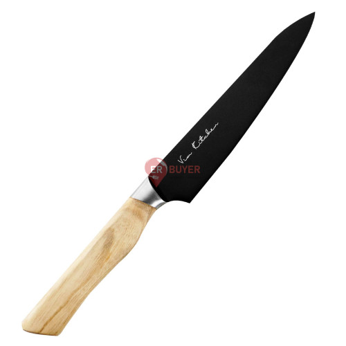 Японский универсальный нож 135 мм Satake Black Ash (807-623)