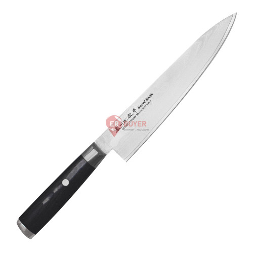 Нож кухонный Шеф 200 мм Satake Damascus 69 (805-650)