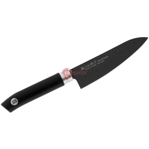 Кухонний універсальний ніж 135 мм Satake Swordsmith Black (805-711)