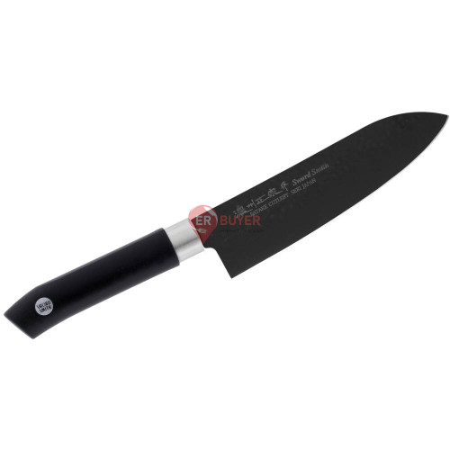 Кухонный нож Сантоку 170 мм Satake Swordsmith Black (805-735)