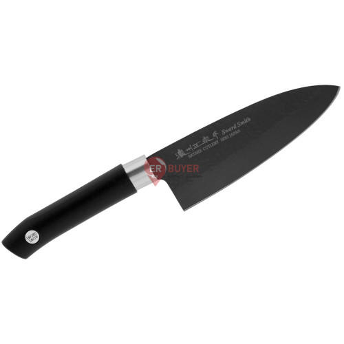Нож кухонный Деба 160 мм Satake Swordsmith Black (805-759)