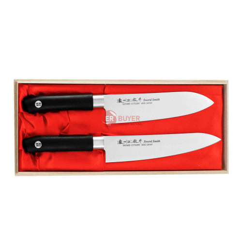 Набір із 2-х кухонних ножів Satake Swordsmith (HG8325W)