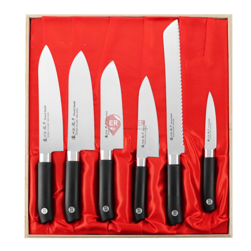 Набір із 6-х кухонних ножів Satake Swordsmith (HG8327W)