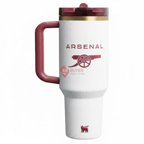 Термокухоль з трубочкою Stanley 1913 x Arsenal Quencher ProTour Flip Straw Tumbler 1,18 л (100000144457)