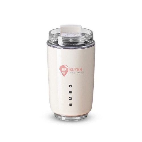 Термокружка Smeg 240 мл Cream бежевый (SMEG-648)