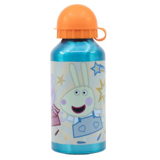 Бутылка алюминиевая детская 400 мл Stor Peppa Pig (41234)