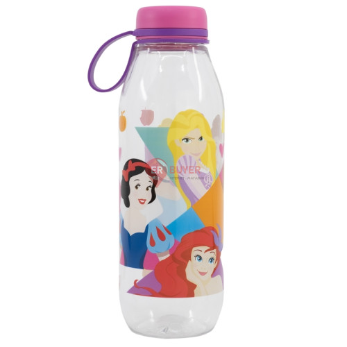 Бутылка для воды с силиконовой ручкой 650 мл Stor Disney Princess (51283)