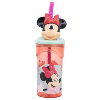Стакан для детей с трубочкой 360 мл Stor Minnie Mouse (74466)